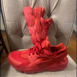 Nike Huarache Mens Triple Red